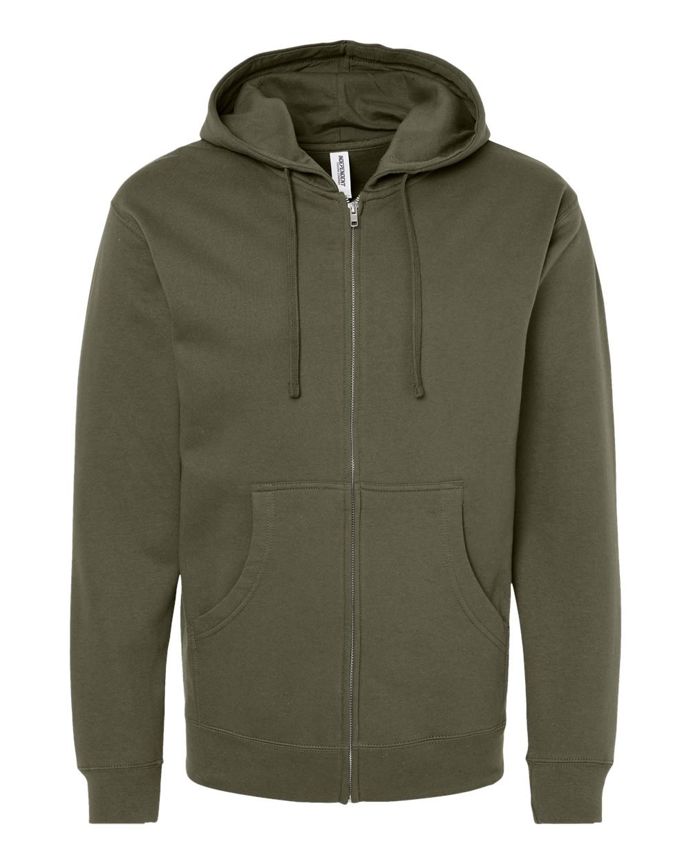 Custom Graphic Full-Zip Streetwear Hoodie - Image 3